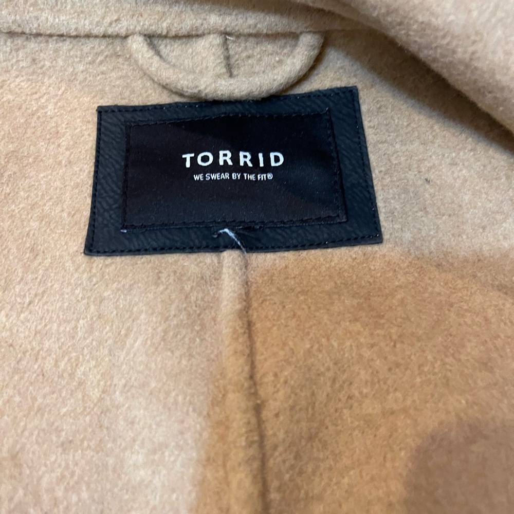 Torrid camel topcoat - Picture 6 of 11